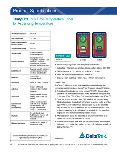 WarmMark Time-Temperature Indicator