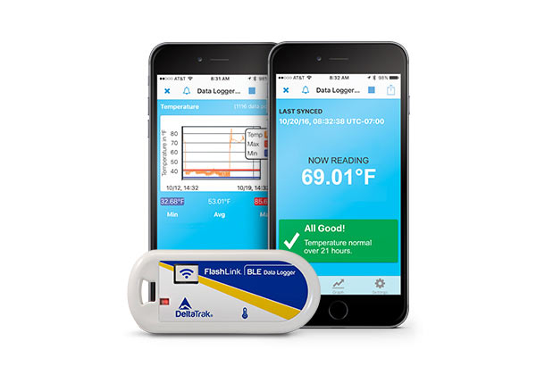 Reusable BLE Data Loggers